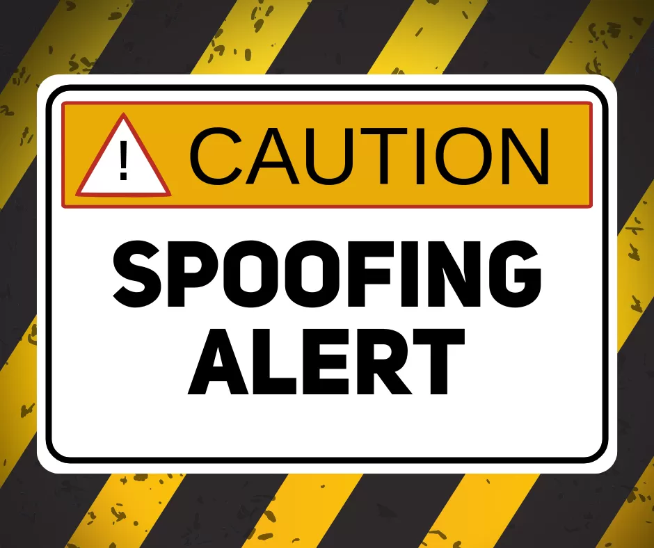 spoofing alert